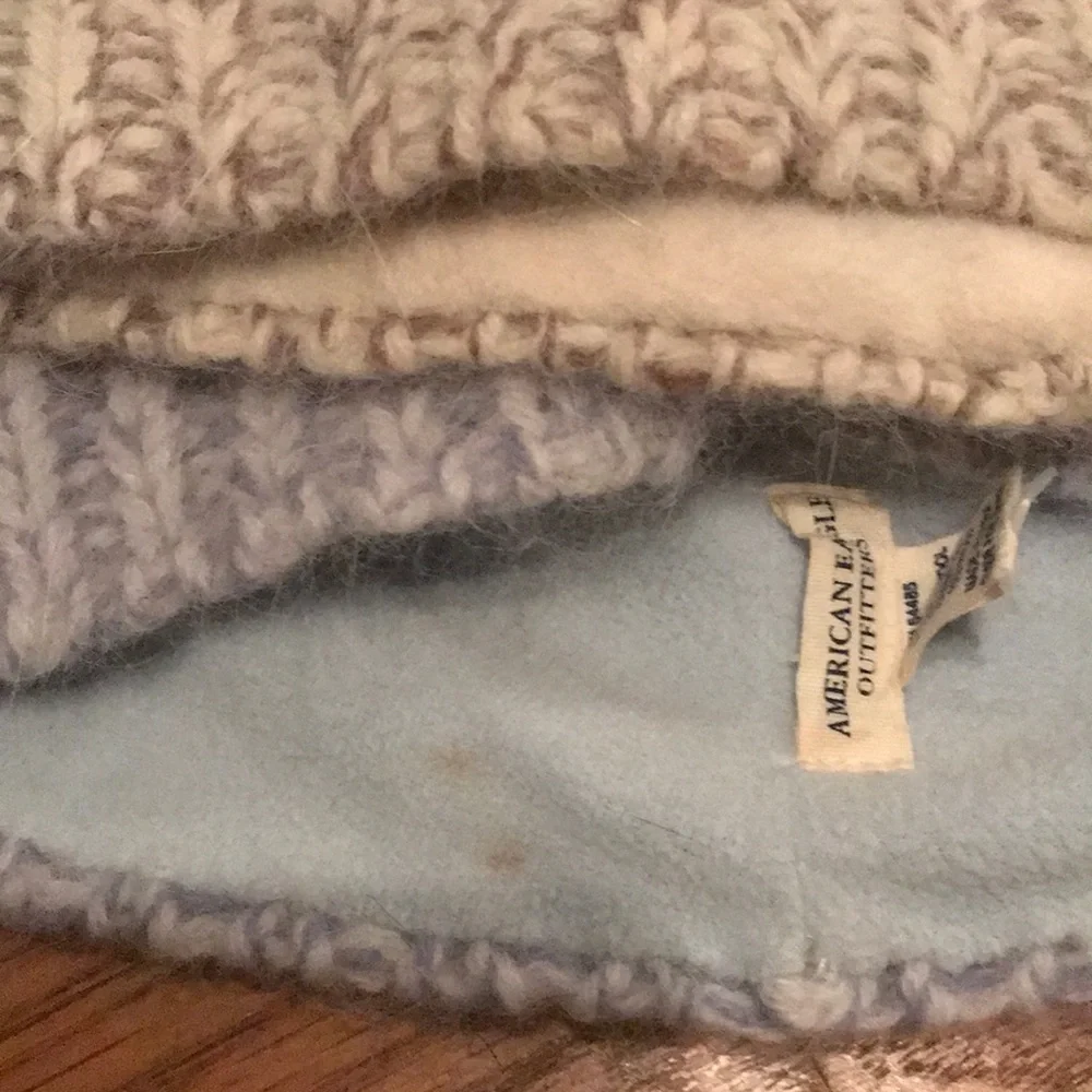 American Eagle winter sweater beanies